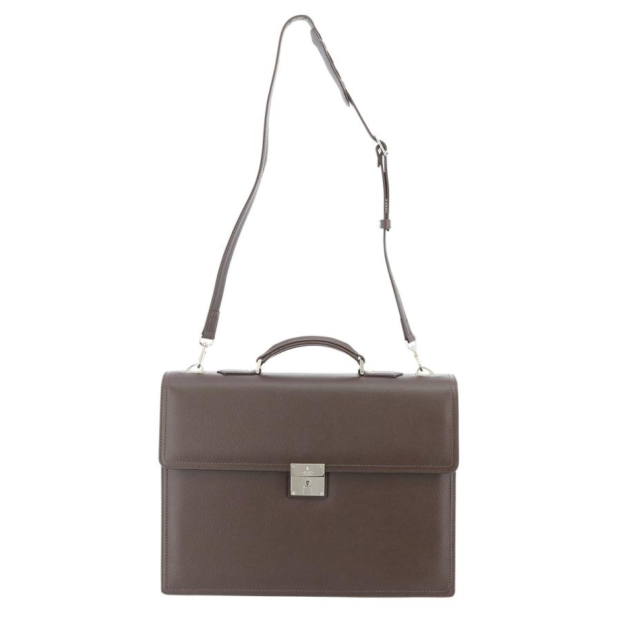 ランバンコレクション ブリーフケース 2WAY A4 鍵付 日本製 マクシム 280523 LANVIN COLLECTION ビジネスバッグ 出張 牛革 本革 レザーの画像