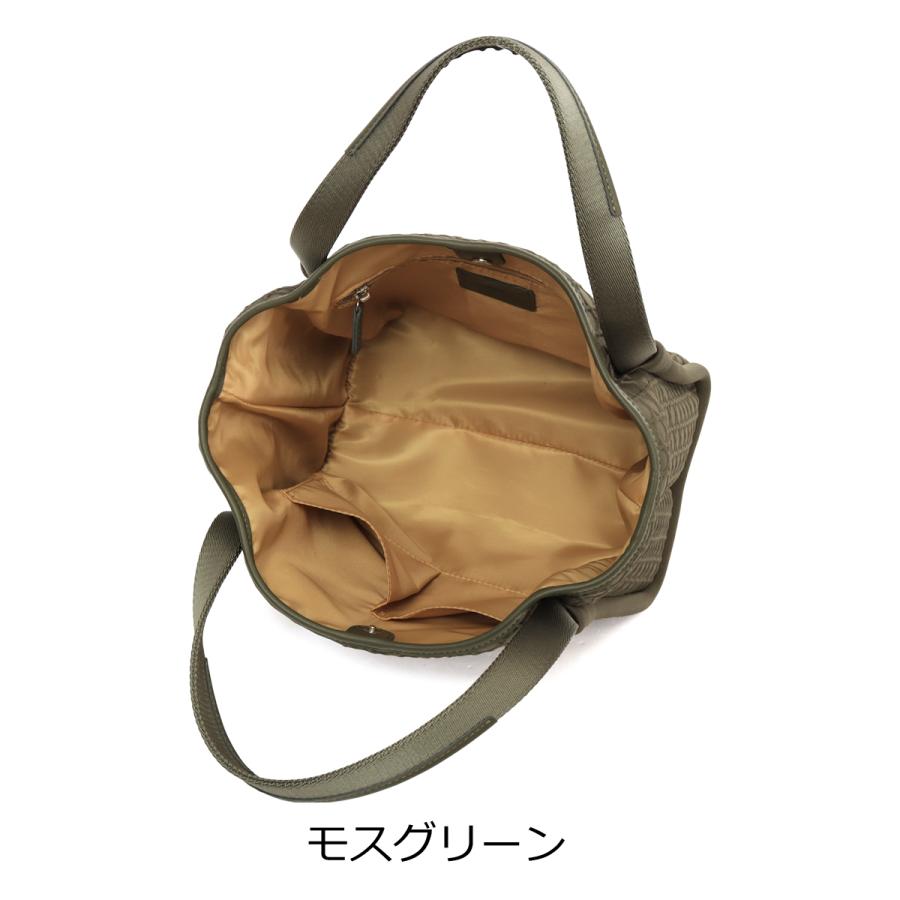 ラクーオ トートバッグ B5 小さめ 軽量 撥水 自立 031604 籠目柄