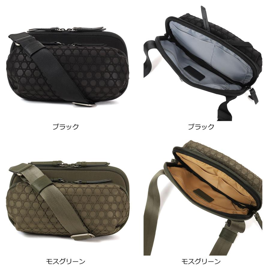 ラクーオ ショルダーバッグ ボディバッグ 2WAY 軽量 撥水 031605 籠目