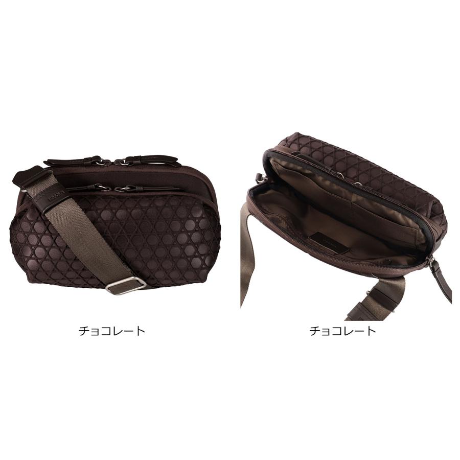 ラクーオ ショルダーバッグ ボディバッグ 2WAY 軽量 撥水 031605 籠目