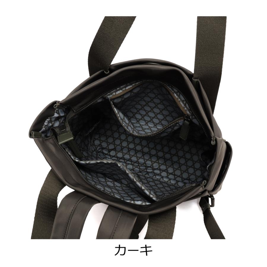 ラクーオ リュック A4 撥水 高密度ナイロン 031614 ミニマルナイロン LAQUOH ビジネスバッグ デイリーバッグ マザーズバッグの画像