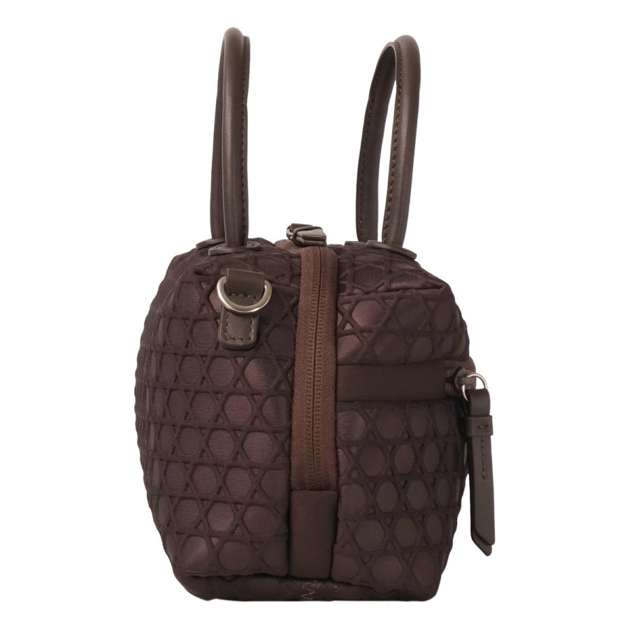 ラクーオ ミニボストンバッグ ショルダーバッグ レディース 撥水