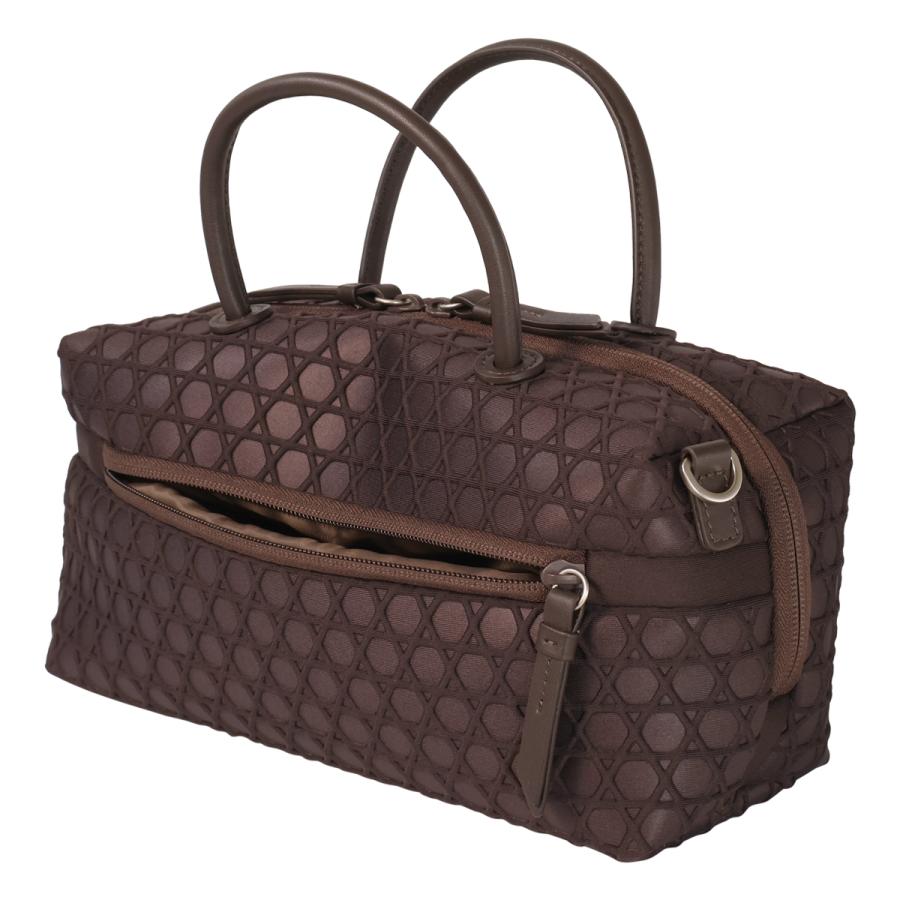 ラクーオ ミニボストンバッグ ショルダーバッグ レディース 撥水