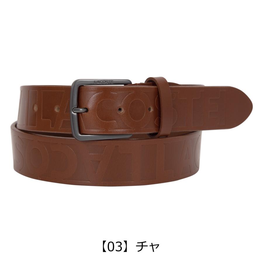 LACOSTE（ラコステ） ベルト 日本製 LB61970 LACOSTE 本革 レザー