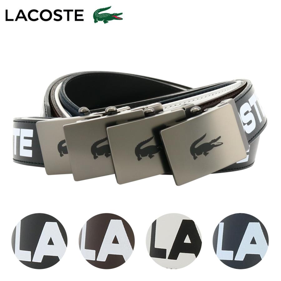 LACOSTE（ラコステ） ベルト LB63490 日本製 牛革 レザー カジュアル 