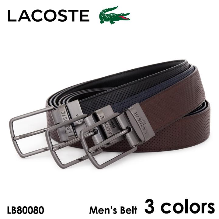 LACOSTE ラコステ ベルト LB80090 (旧LB80080) メンズ レザー LACOSTE ラコステ ベルト LB80090 (旧LB80080) メンズ レザー