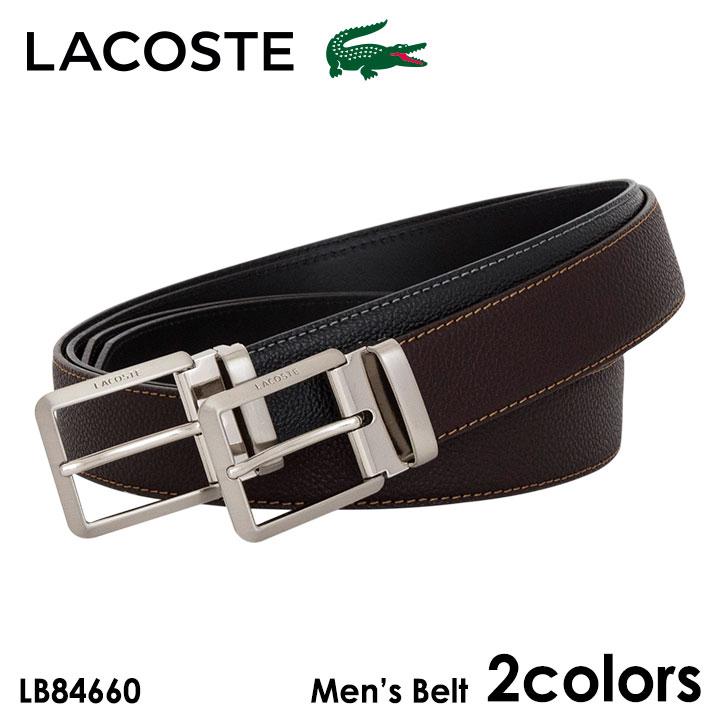 LACOSTE（ラコステ） ベルト LB84670 (旧LB84660) レザー メンズ