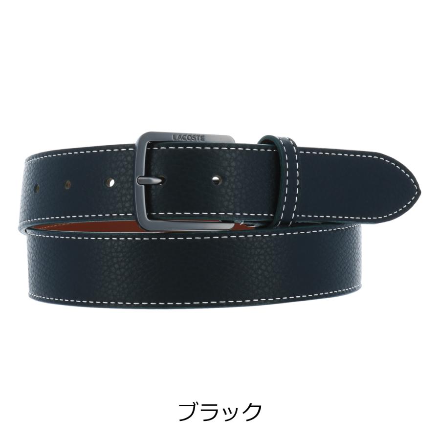 LACOSTE（ラコステ） ベルト メンズ LB88880 日本製 レザー 本革 牛革
