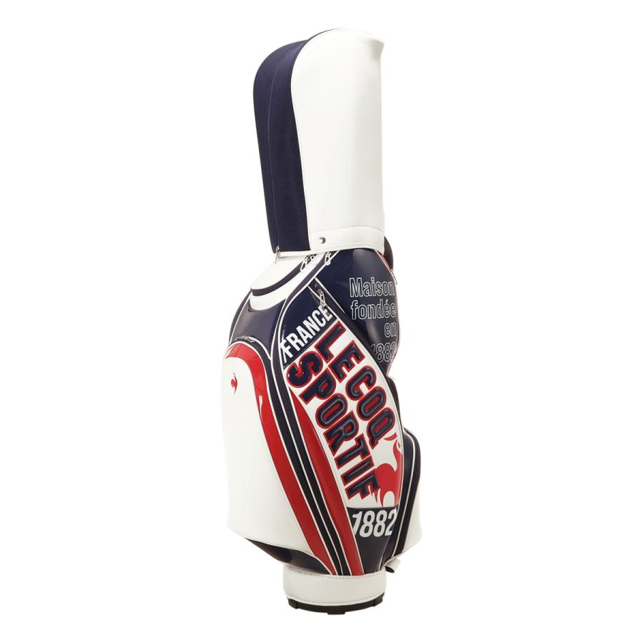 ルコックキャディーバッグカート用6分割シルバーエナメル ルコックスポルティフ キャディバッグle coq sportif caddy bag 6分割