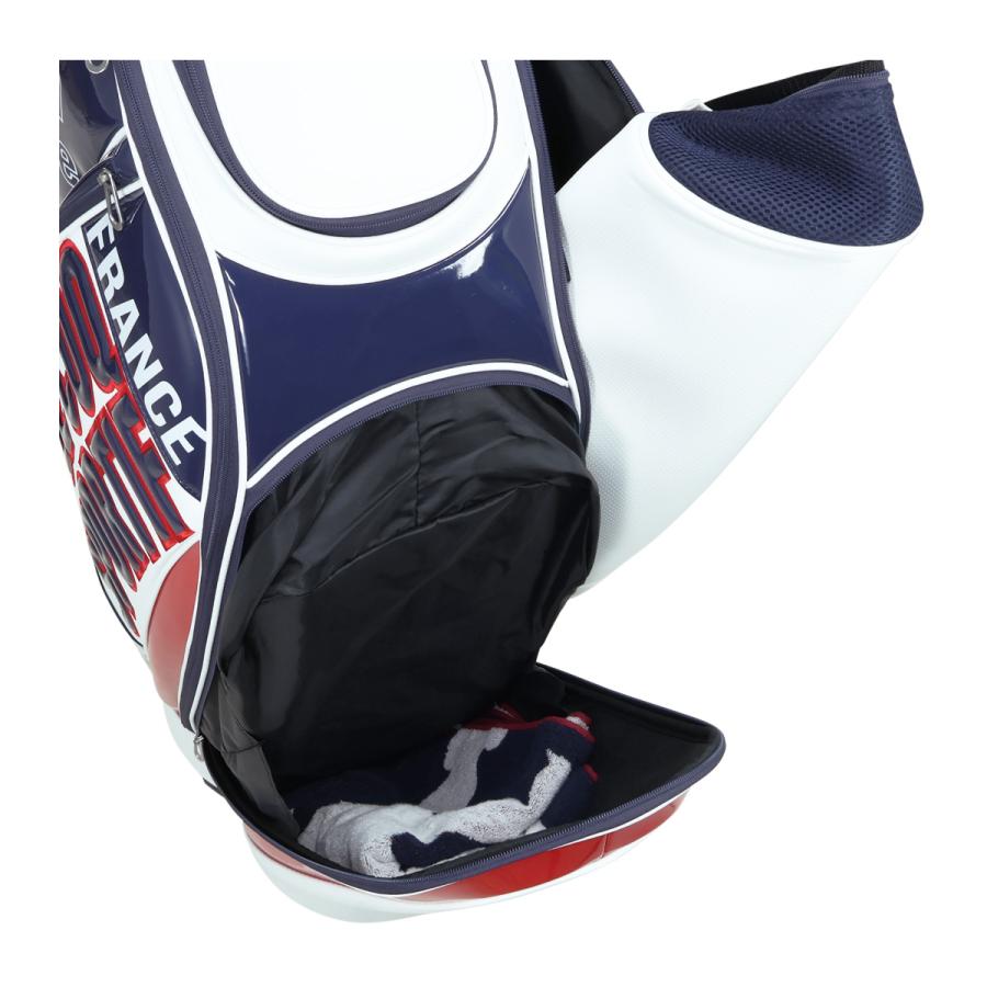 ルコックキャディーバッグカート用6分割シルバーエナメル ルコックスポルティフ キャディバッグle coq sportif caddy bag 6分割