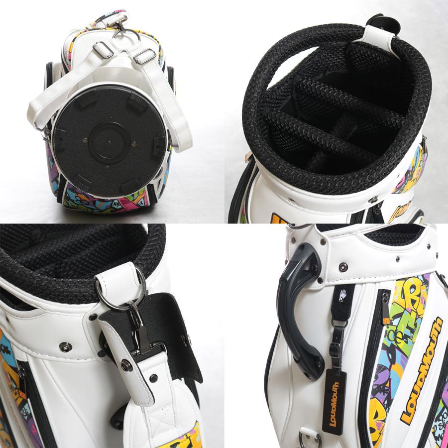 LOUDMOUTH ラウドマウス ゴルフ キャディバッグ カート型 9.5型 LOUDMOUTH ラウドマウス ゴルフ キャディバッグ カート型 9.5型