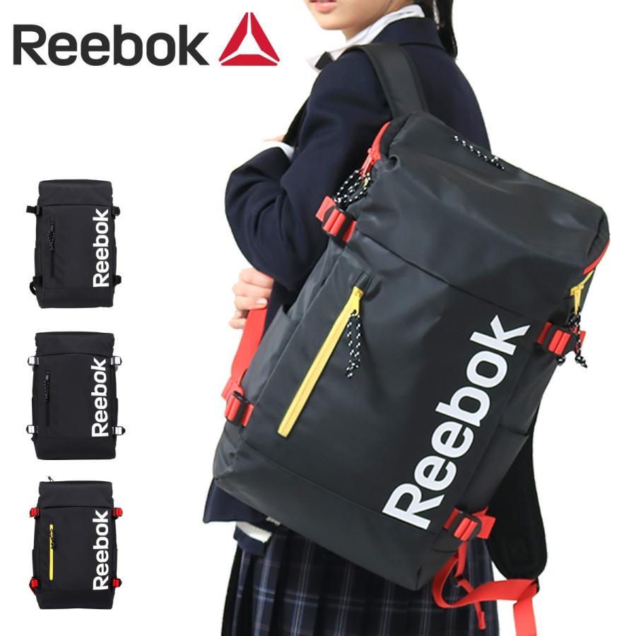 リーボック リュック 25L レディース メンズ LRB5001 Reebok リュックサック バックパック スクエア A4 撥水 当社限定 別注モデル｜sacsbar