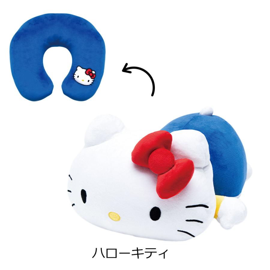 sanrio（サンリオ） ネックピロー ハローキティ シナモロール クロミ
