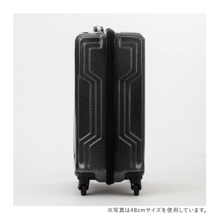 レジェンドウォーカー スーツケース 拡張機能付き 64L 59cm 3kg ブレイド 超軽量PCファイバー 5604-59 LEGENDWALKER キャリーケース キャリーバッグ 1年保証の画像