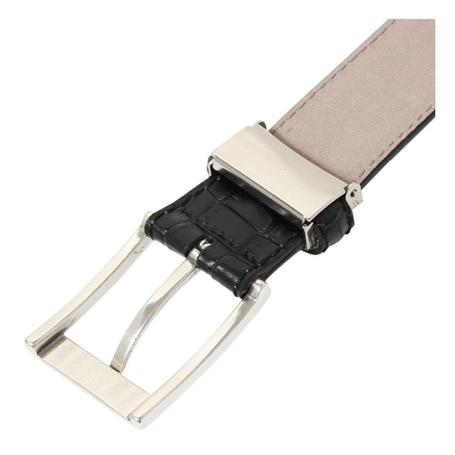 レイバ ベルト メンズ 11369 LEYVA 本革 レザー ピン式 : サックスバー