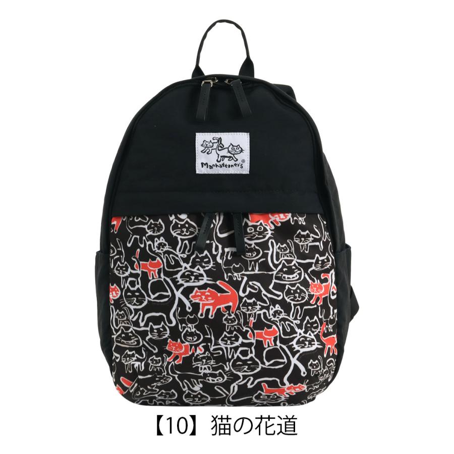 Manhattaner's マンハッタナーズ　猫柄リュック　新品未使用 Manhattaner's（マンハッタナーズ） リュック 猫 レディース 71-2471