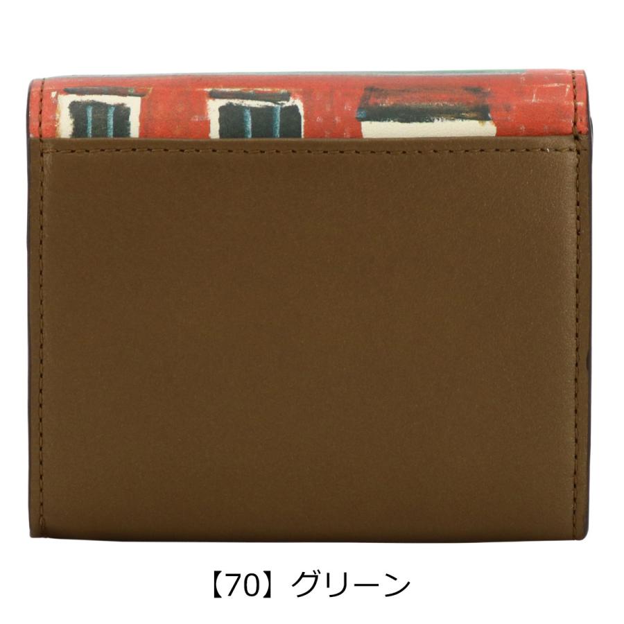 新品未使用 マンハッタナーズ 二つ折財布 猫　オレンジ Manhattaner's（マンハッタナーズ） 財布 二つ折り 本革 猫 ねこ ネコ