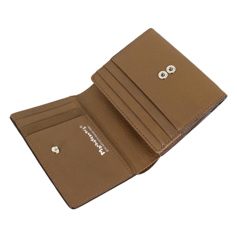 Manhattaner's（マンハッタナーズ） 財布 二つ折り 本革 猫 ねこ ネコ