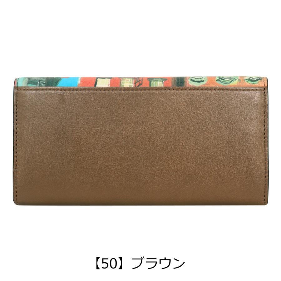 Manhattaner's（マンハッタナーズ） 長財布 かぶせ 本革 猫 ねこ ネコ