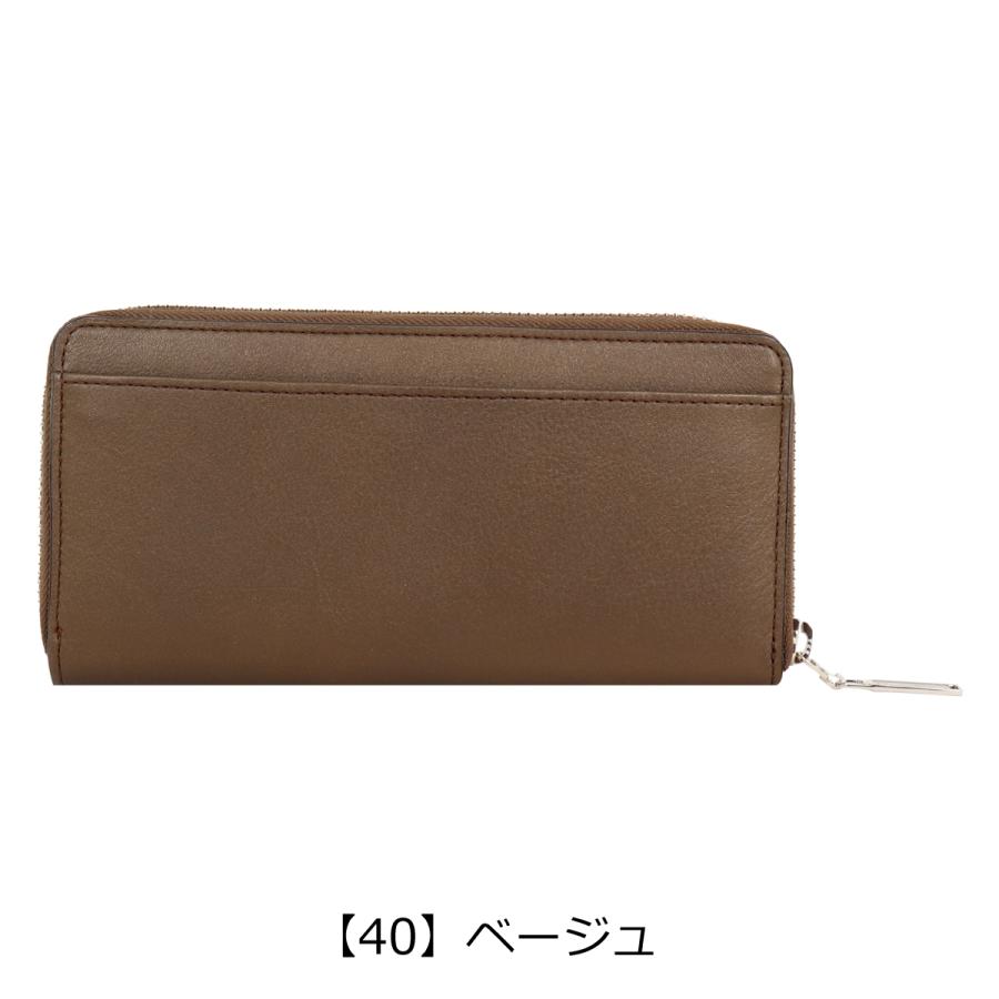 Manhattaner's（マンハッタナーズ） 長財布 ラウンドファスナー 本革