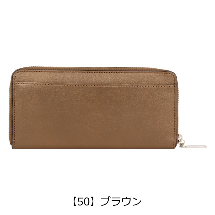 Manhattaner's（マンハッタナーズ） 長財布 ラウンドファスナー 本革