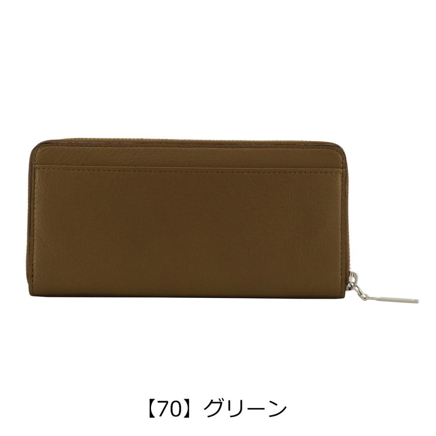 Manhattaner's（マンハッタナーズ） 長財布 ラウンドファスナー 本革