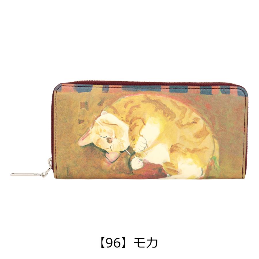 Manhattaner's（マンハッタナーズ） 長財布 ラウンドファスナー 本革