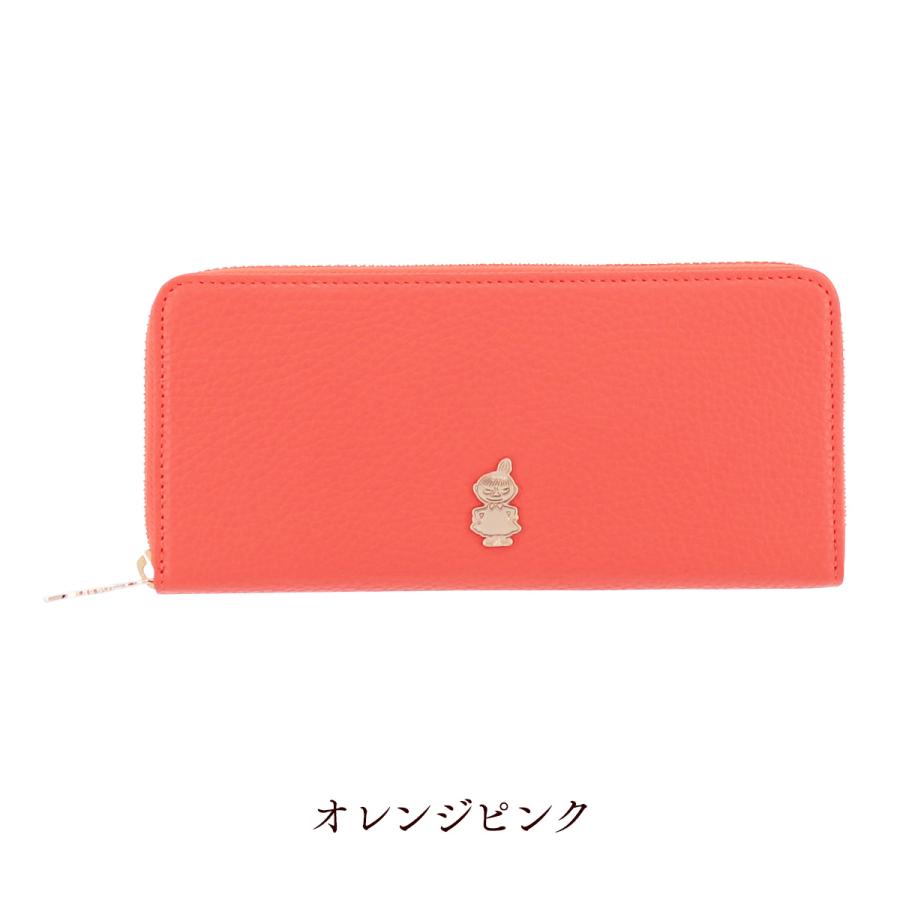 エフィー×ムーミンコラボ 長財布 本革 efffy moomin MEJ1-04 ラウンド 