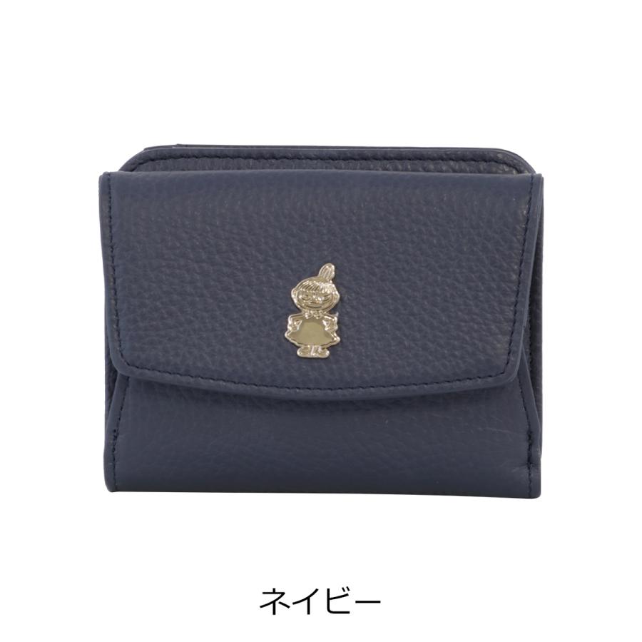 efffy エフィー×ムーミンコラボ 二つ折り財布 レディース MEJ1-08  
