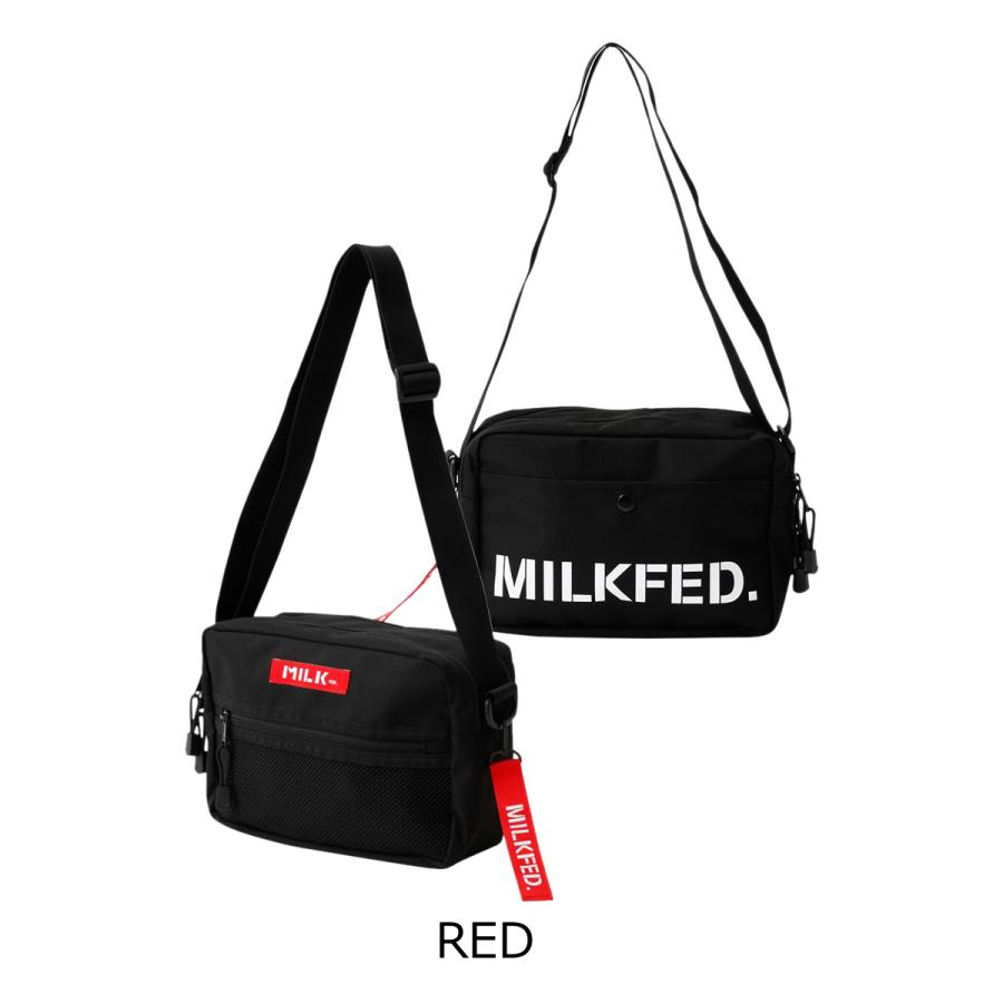 MILKFED. ショルダーバッグ メンズ レディース 03182087 ミルクフェド SHOULDER WIDE BAG MESH POCKET ボディバッグ｜sacsbar｜12