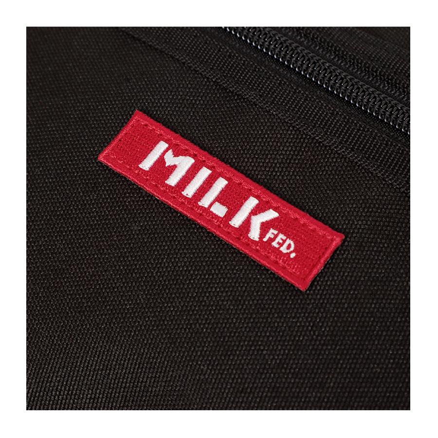 MILKFED. ショルダーバッグ メンズ レディース 03192052 ミルクフェド 2WAY SHOULDER BAG BAR Jr ボディバッグ｜sacsbar｜11