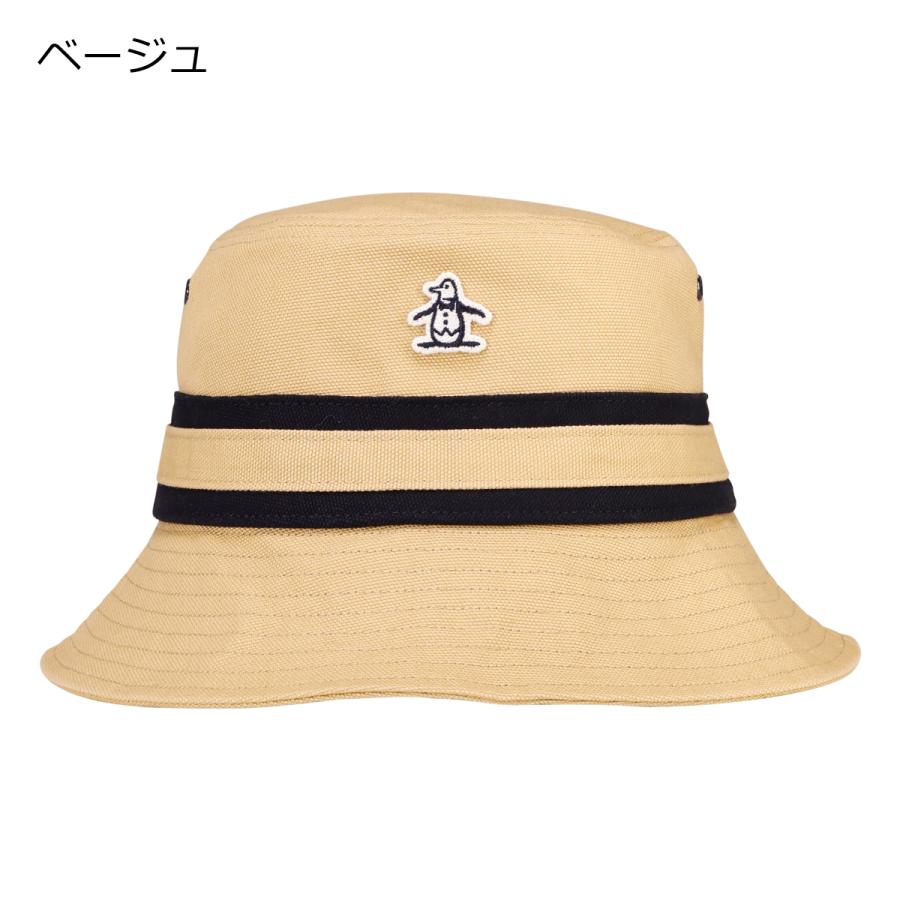 Munsingwear（マンシングウェア） ゴルフ バケットハット 帽子 ロゴ