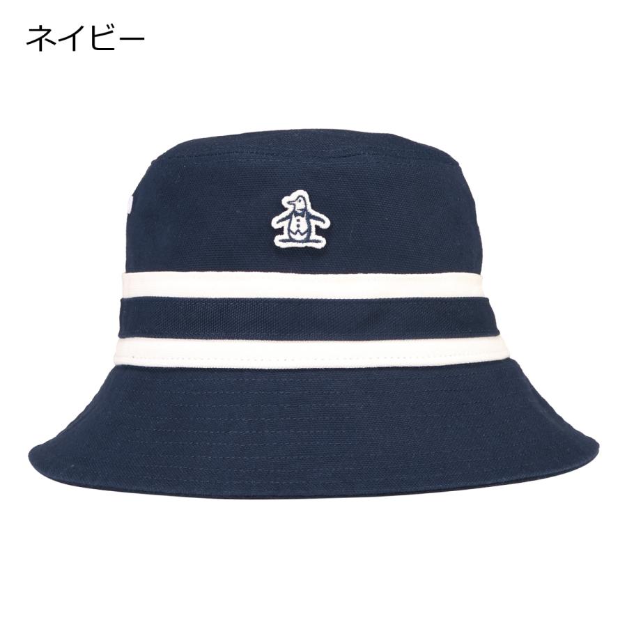Munsingwear（マンシングウェア） ゴルフ バケットハット 帽子 ロゴ