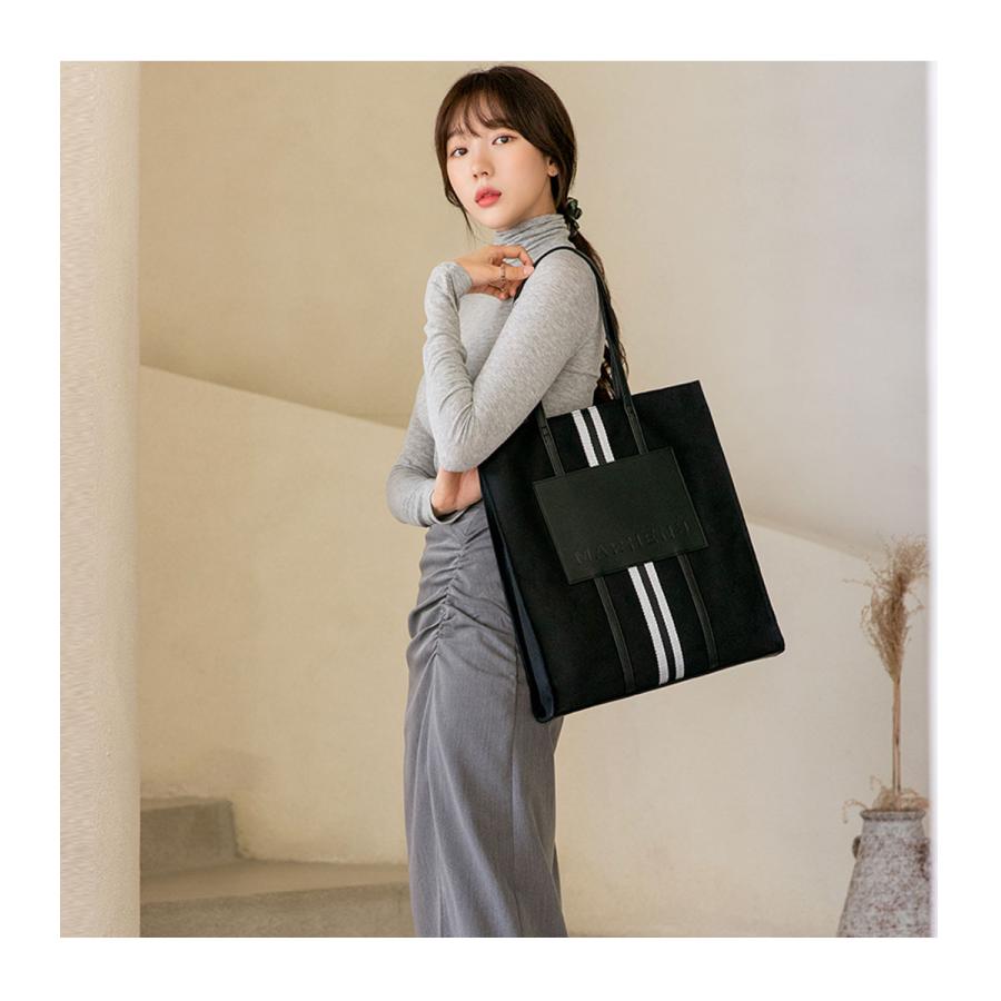 【美品】マルヘンジェイ　ブラック ハンドバッグ シンプルデザイン 2way マルヘンジェイ トートバッグ レディース 韓国 ブランド JOY MARHEN J