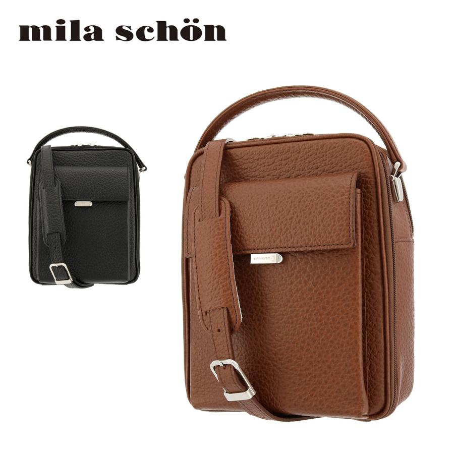 mila schon（ミラショーン） ショルダーバッグ ネロ 197101 Mila Schon