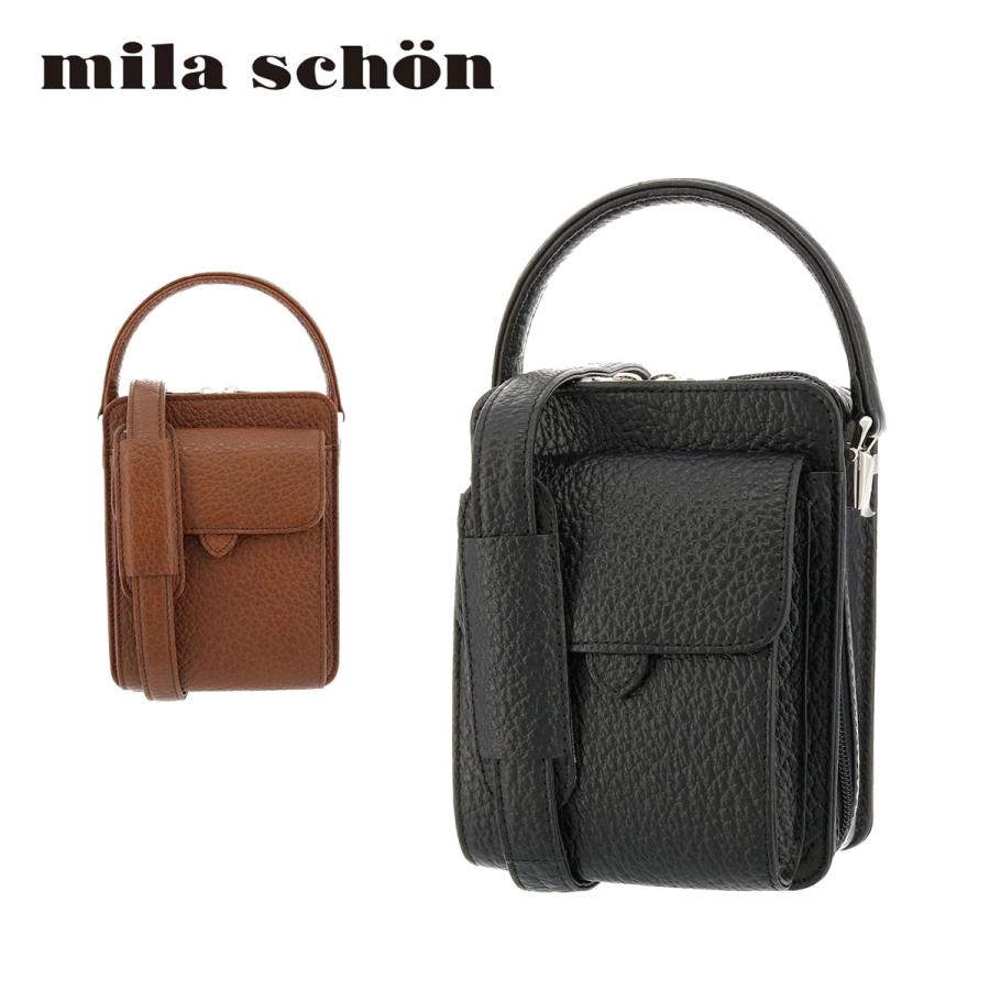 ミラショーン ショルダーバッグ メンズ ネロ 1979 Mila Schon 本革 レザー Po10 サックスバーpaypayモール店 通販 Paypayモール