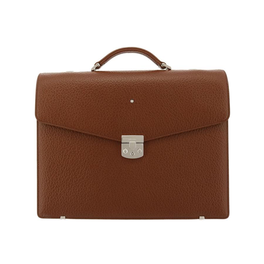 Mila Schön 本革 ビジネスバッグ ブリーフケース ブラウン 2WAY mila schon ミラショーン ブリーフケース 2WAY A4 鍵付 メンズ