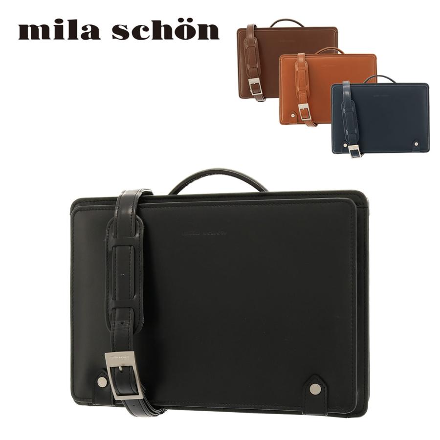 mila schon ミラショーン セカンドバッグ メンズ 日本製 ニュー mila schon ミラショーン セカンドバッグ メンズ 日本製 ニュー