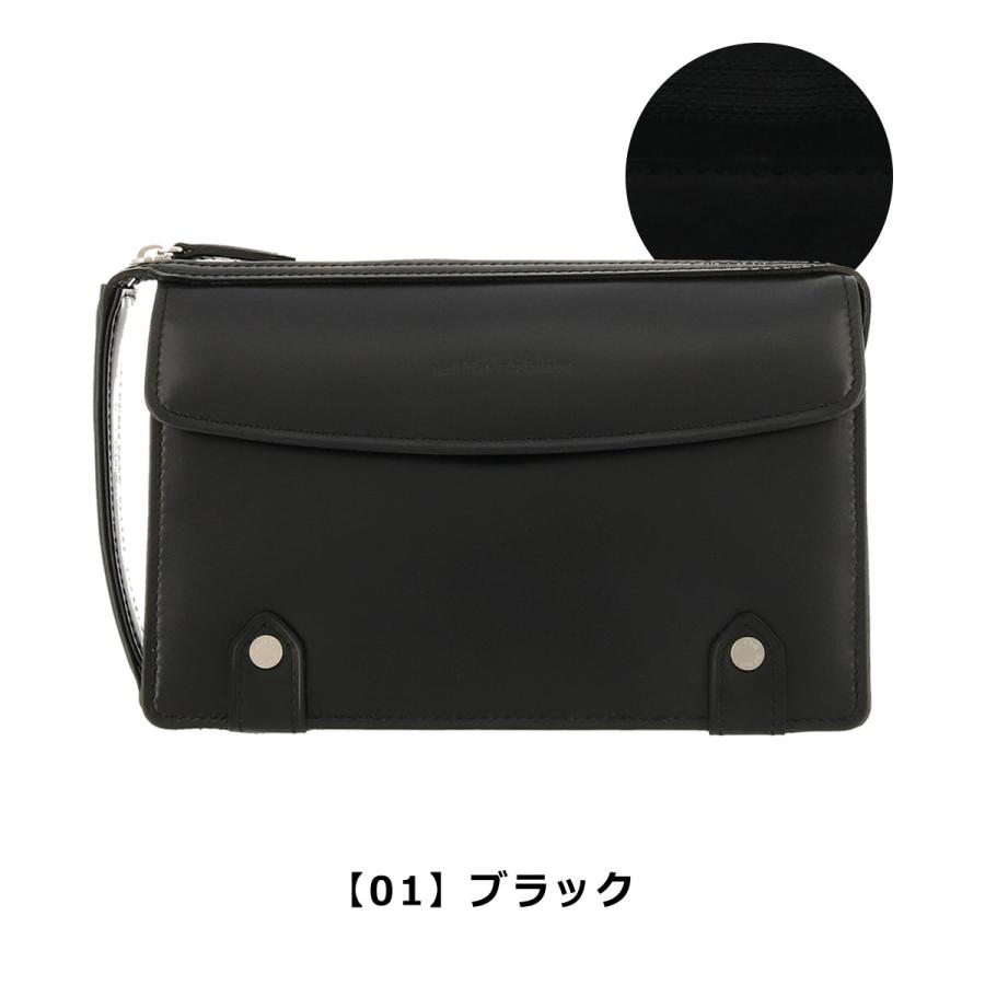 新品タグ付き✨ 現行品！ミラショーン セカンドバッグ 本革 mila schon（ミラショーン） セカンドバッグ メンズ 日本製 ニュー