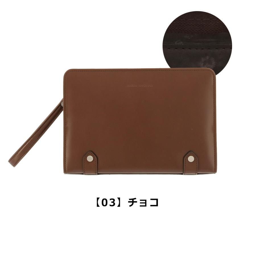 新品タグ付き✨ 現行品！ミラショーン セカンドバッグ 本革 mila schon（ミラショーン） セカンドバッグ 日本製 ニュートレノ