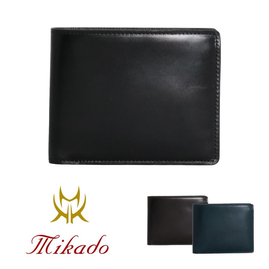 Mikado（ミカド） 二つ折り財布 638025 アリニンコードバン 財布