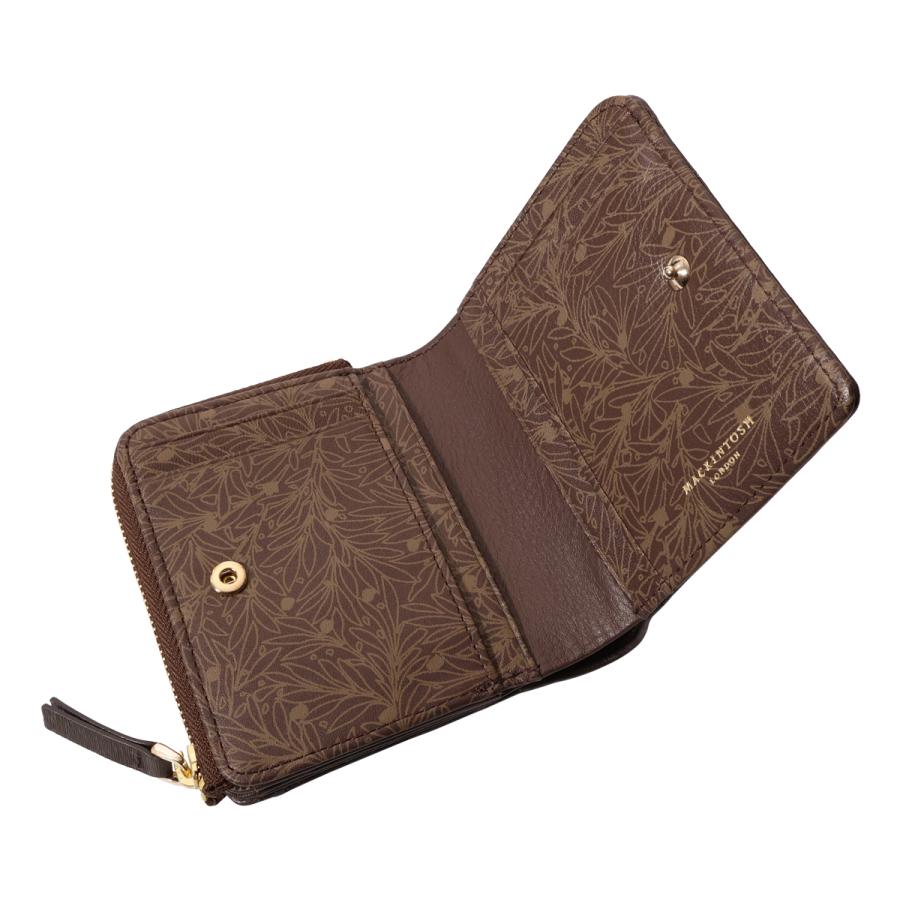MACKINTOSH LONDON マッキントッシュロンドン L地ファスナー二つ折り財布  レザー    ベージュ レディース / 241006002953 MACKINTOSH - MACKINTOSH LONDON マッキントッシュロンドン L地