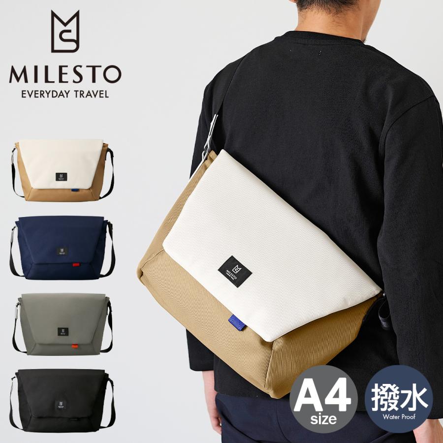 MILESTO（ミレスト） ショルダーバッグ Lサイズ Hutte レディース