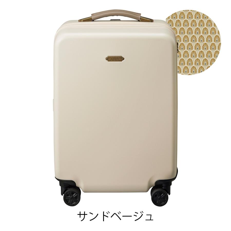 ミレスト スーツケース 37L 54cm 3.2kg メンズ レディース MLS557 機内持ち込みサイズ | MILESTO | 15