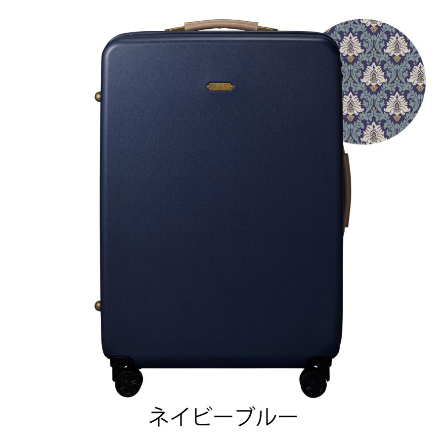 ミレスト 66L スーツケース フローラルイブネイビー ★T-931 MILESTO ミレスト スーツケース 75L 72cm 4.9kg メンズ