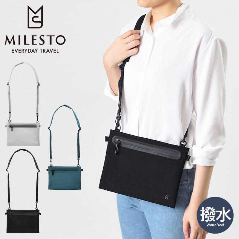 MILESTO ミレスト サコッシュ B4 ショルダーバッグ リキッド