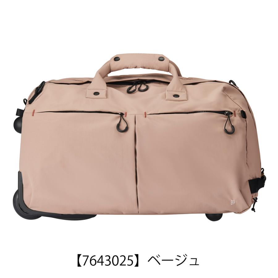 MILESTO ミレスト　ダッフルキャリー BEIGE ボストンキャリー MILESTO（ミレスト） ボストンキャリー 機内持ち込み 37L 1.9kg