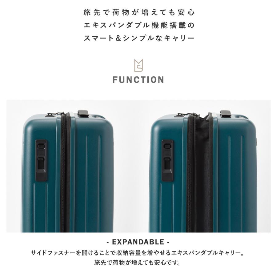 MILESTO（ミレスト） スーツケース 81L 68.5cm 4.25kg ユーティリティ