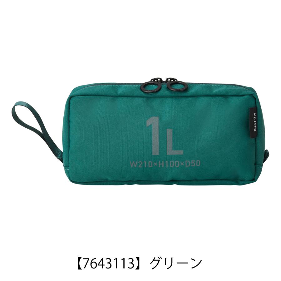 MILESTO（ミレスト） トラベルポーチ ユーティリティ メンズ