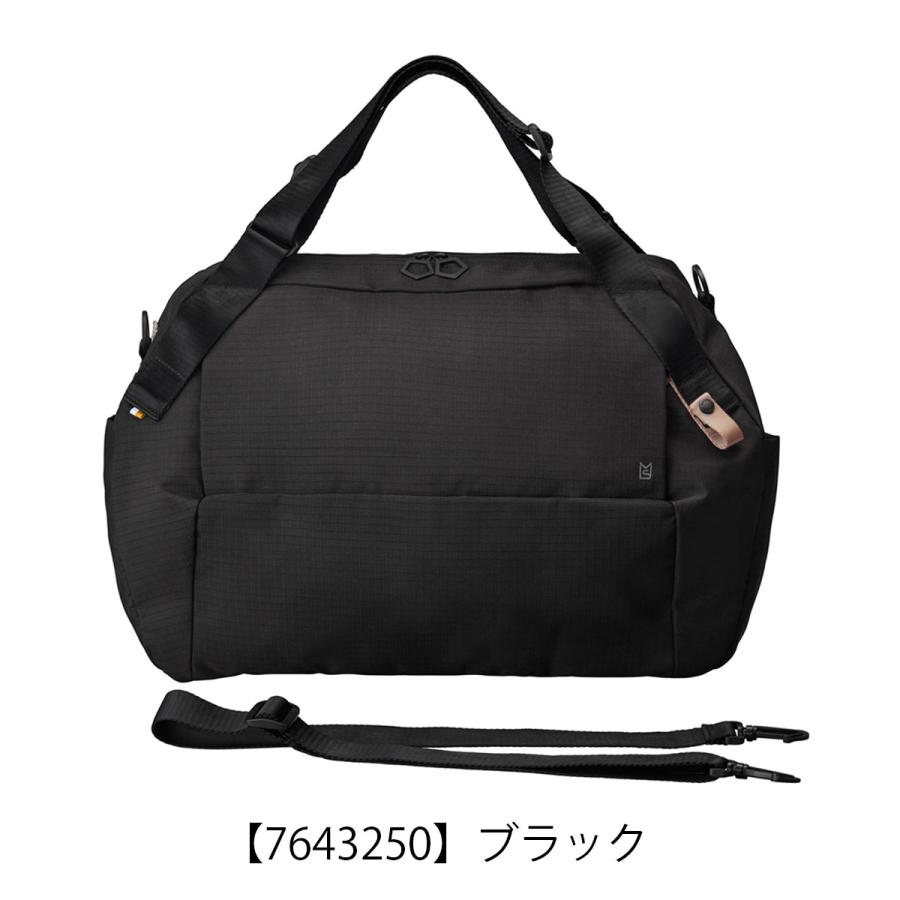 MILESTO（ミレスト） ボストンバッグ 35L ヒュッテ 撥水 着脱ポーチ付